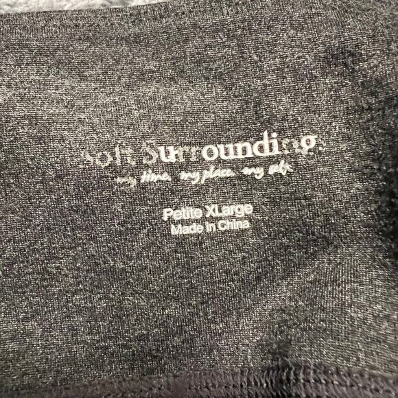 Soft Surroundings Pants Leggings Womens XL Petite Super Tech Super Slim Pocket - Picture 5 of 10